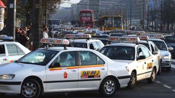 Protest taksówkarzy