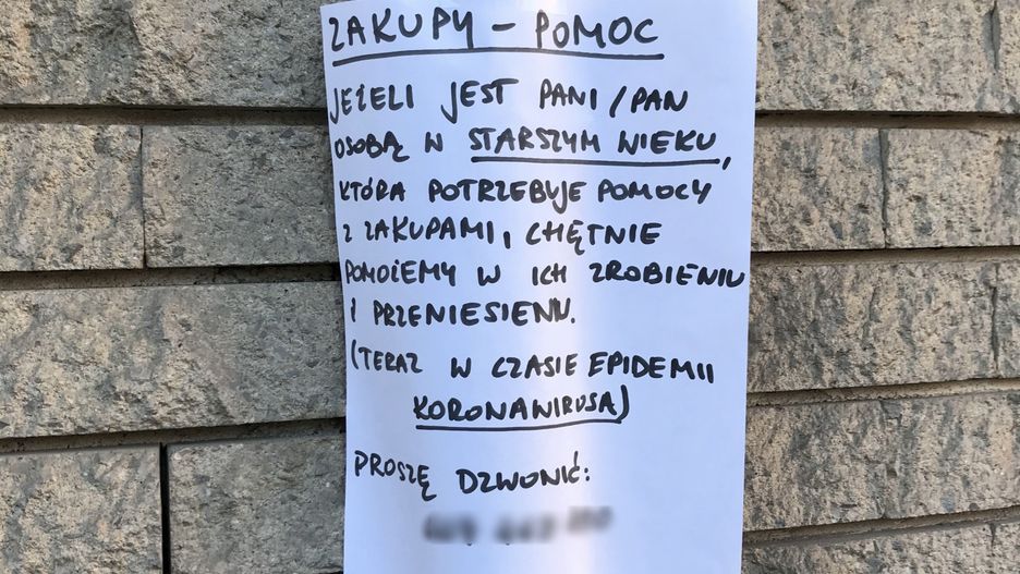 Koronawirus w Warszawie. Stolica wspiera seniorów na czas epidemii/ foto ilustracyjne wyk. 2020-03-15