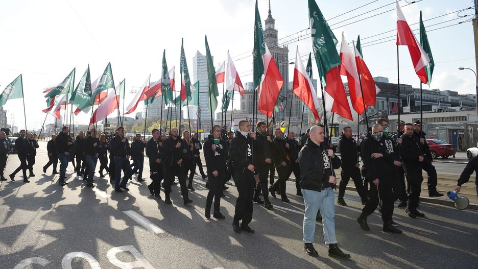 Marsz ONR w Warszawie