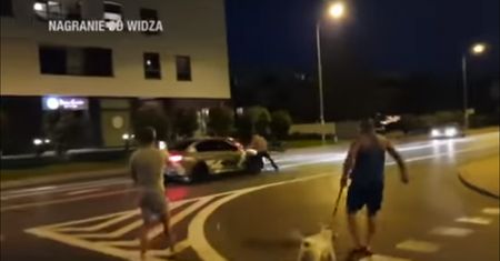 Mieszkańcy nagrali szaleńczą jazdę BMW po Warszawie. Kierowca już w rękach policji