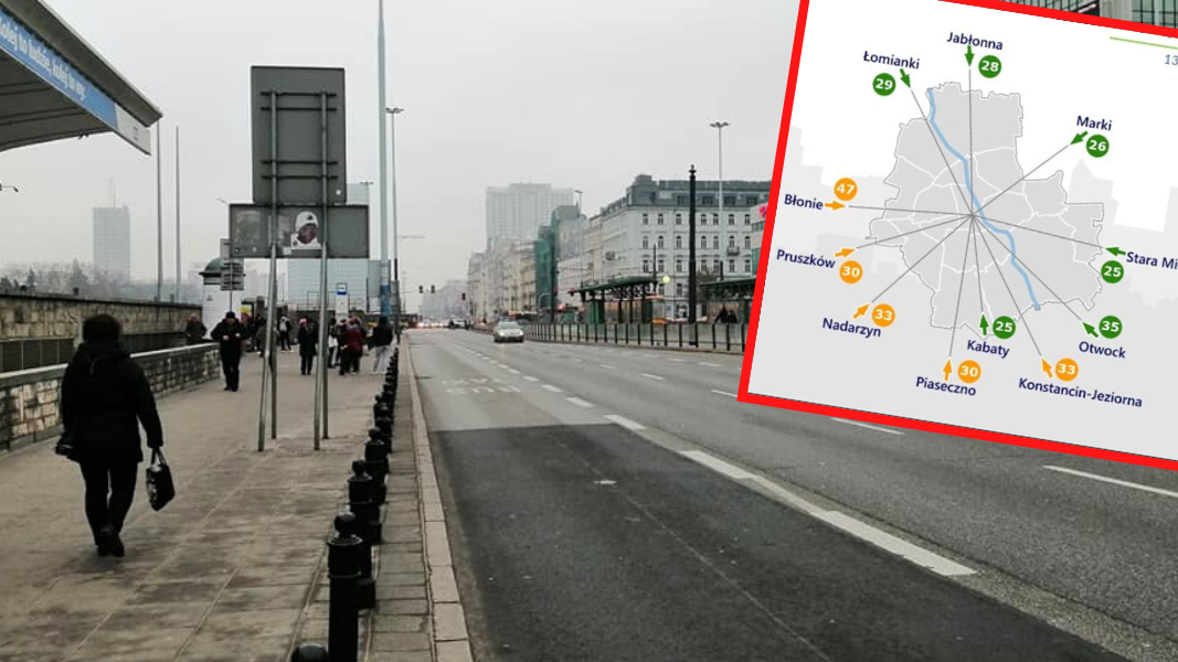 Dane z nawigacji satelitarnych pokazują jasno - polskie miasta nagle się "odkorkowały"