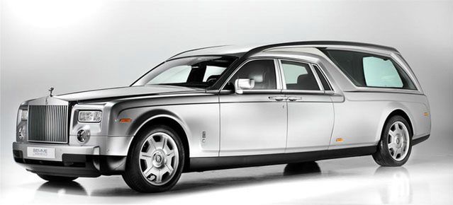 Rolls-Royce Phantom jako karawan