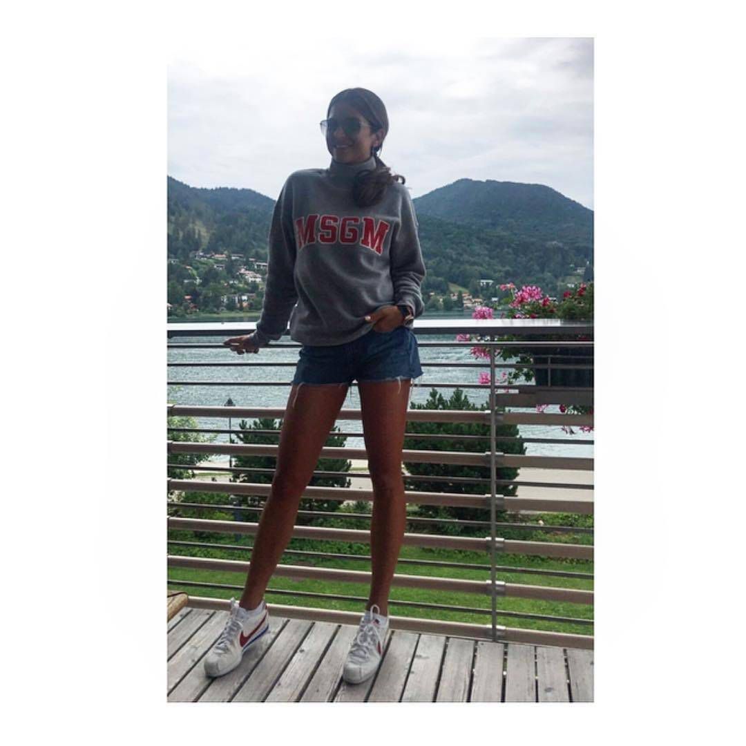Ania Lewandowska z Klara i przyjaciółkami pojechała na weekend nad jezioro do Bawarii