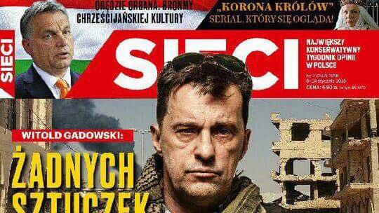 W najnowszym numerze tygodnika na okładce wystąpił Witold Gadowski 