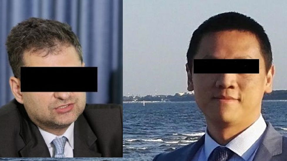 Piotr D. (po lewej) i Weijing W., "Staszek”. Obaj z zarzutem szpiegostwa