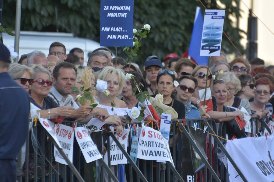 Skazani za protest pod Wawelem. Pełnomocnik: jest sprzeciw, chcemy procesu