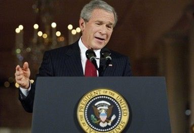 Bush odzyskuje poparcie