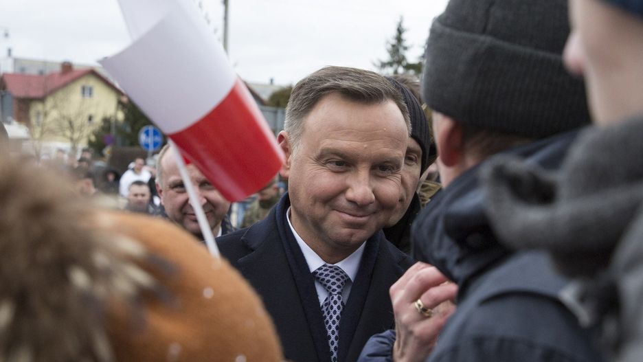 Andrzej Duda na spotkaniu z mieszkańcami Bolesławca