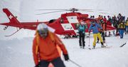 Szwajcaria i Austria. Lawiny na trasach narciarskich. Akcja ratunkowa