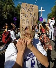 Zwolennicy prawa do aborcji demonstrują