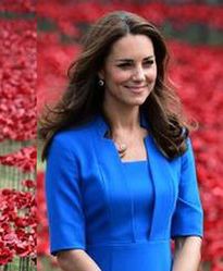 Księżna Kate w ulubionej sukience sadzi maki