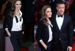 Piękna Angelina w garniturze na rozdaniu nagród BAFTA!