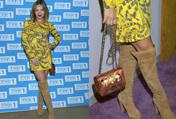 Seksowna Herbuś w króciutkiej sukience