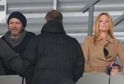 Rozenek i Majdan na meczu: razem, a jednak osobno