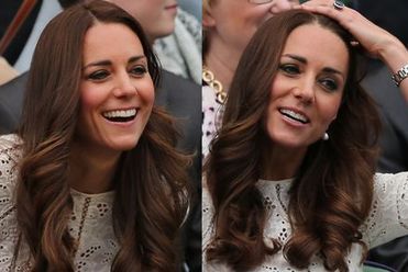 Księżna Kate jak prawdziwy kibic na Wimbledonie!