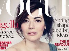 Naturalna Nigella Lawson na okładce Vogue'a