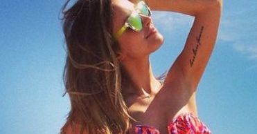 Marina Łuczenko na plaży w Nowym Jorku!