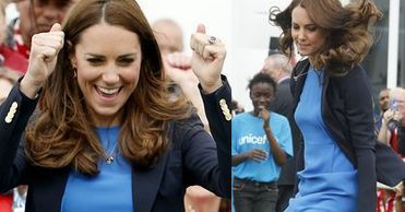 Urocza księżna Kate na zawodach