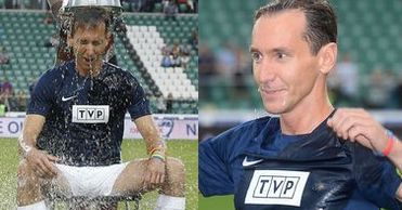 Piotr Kraśko oblany zimną wodą!