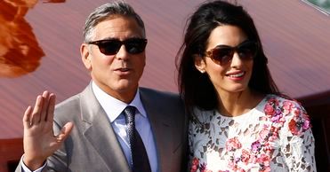 George Clooney już po ślubie