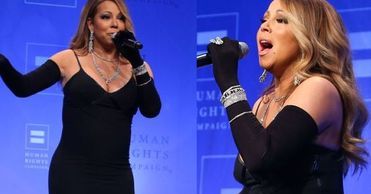 Mariah Carey w zbyt obcisłej sukience