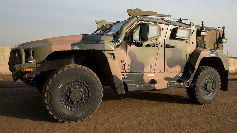 Australijski Hawkei w Iraku
