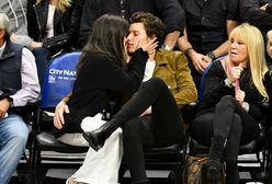 Camila Cabello i Shawn Mendes na meczu NBA. Zaczęli ostentacyjnie się całować