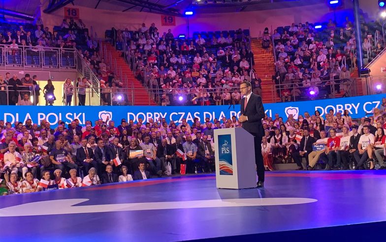 "Chcemy Polski nowoczesnej" - premier Morawiecki w Lublinie podczas konwencji programowej PiS