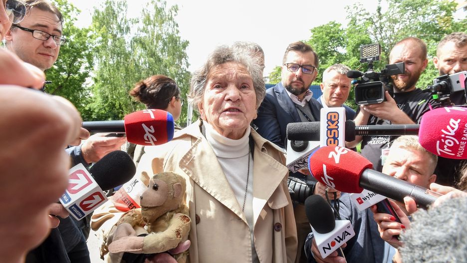 Powstańczyni, której nie wpuszczono do Sejmu, wsparła protestujących
