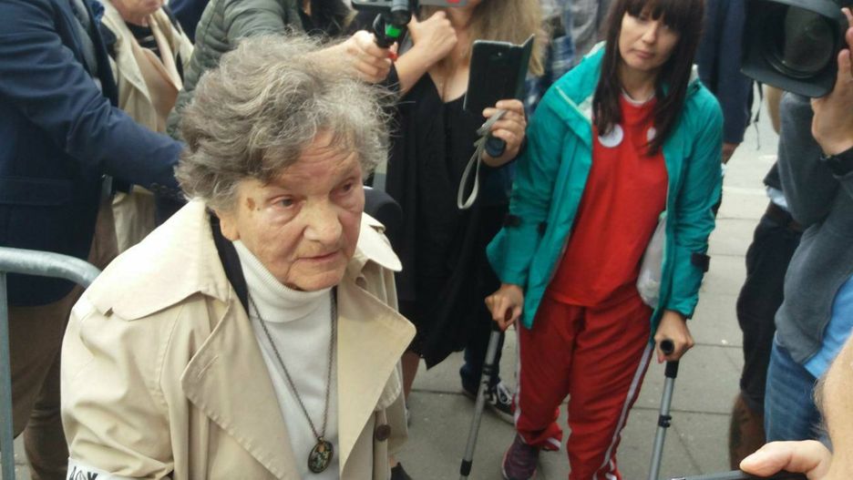 Wanda Traczyk-Stawska po raz trzeci nie została wpuszczona do Sejmu