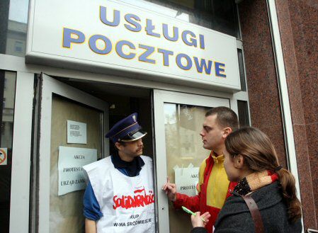 Fiasko rozmów dyrekcji Poczty Polskiej z protestującymi