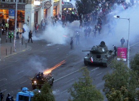 Protesty na Węgrzech kosztowały policję 7 mln euro