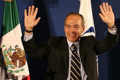 Felipe Calderon prezydentem Meksyku