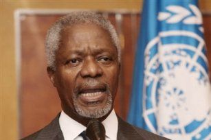 Annan apeluje o koalicję