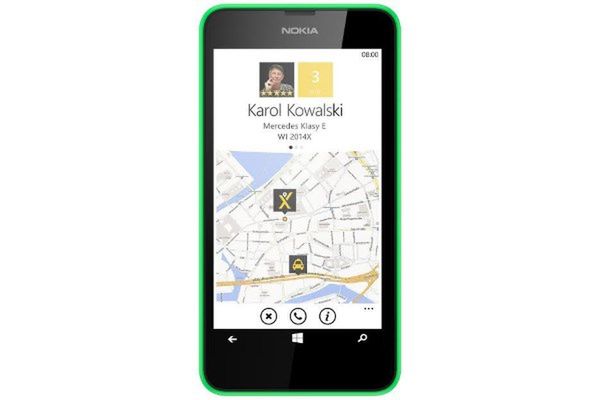Aplikacja mytaxi w końcu dla użytkowników Windows Phone