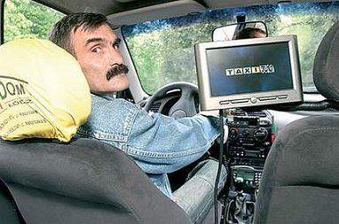 Taxi z telewizorem