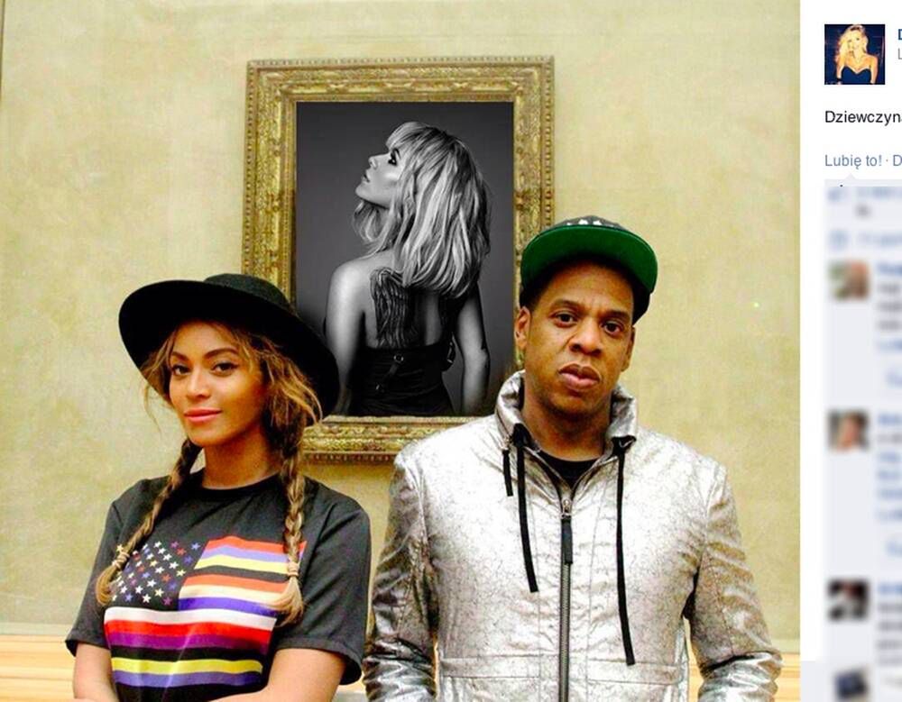 Doda, Beyonce, Jay-Z
Fotografia: screen z Facebook.com