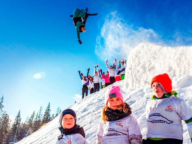 Gubałówka - snowpark Goobaya z najwyższą skocznią w Polsce