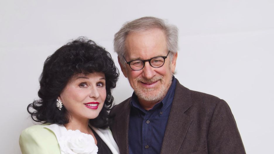 Yola Czaderska-Hayek i Steven Spielberg
