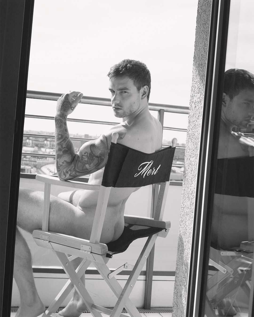 Liam Payne nago na Instagramie