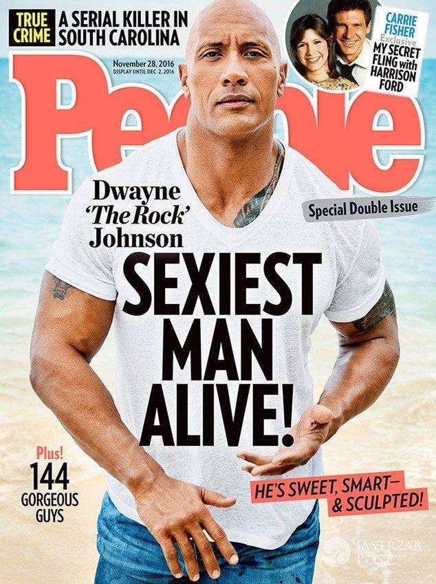 Dwayne Johnson w People Magazine