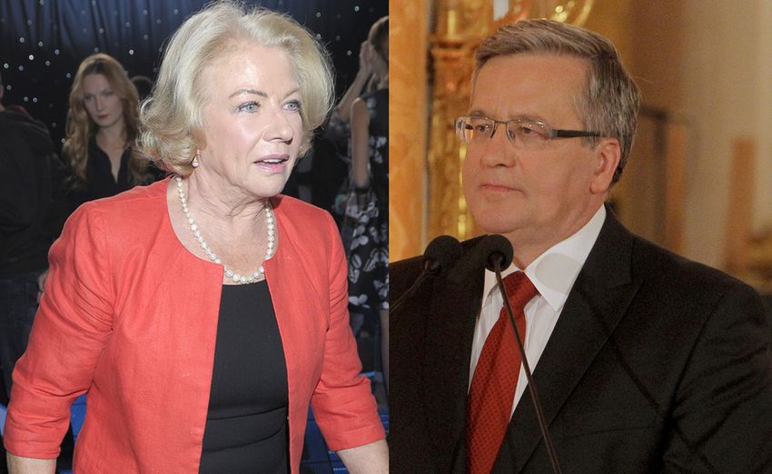 Bożena Dykiel ostro o prezydencie Bronisławie Komorowskim