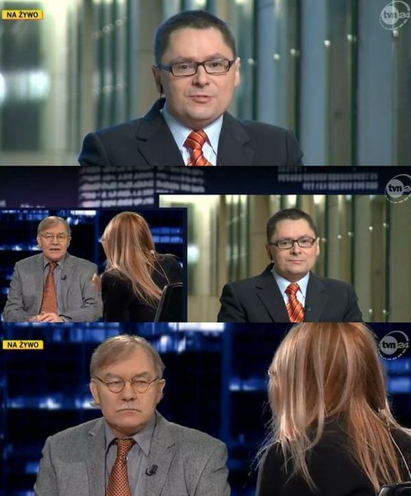 Ściema w TVN?! Goście Moniki Olejnik razem, ale jednak osobno
