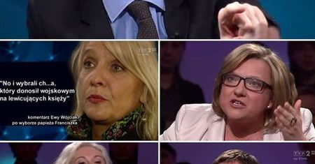 Tomasz Lis na żywo: awantura o papieża w programie!