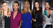 Katarzyna Skrzynecka, Agnieszka Szulim, Karolina Szostak, Patricia Kazadi na imprezie magazynu "Party"