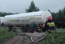 Jechał nieszczelną cysterną z gazem. Groziła wybuchem