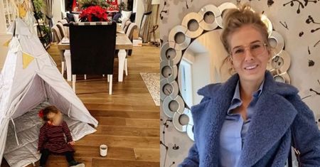 Edyta Pazura pochwaliła się zdjęciem córki w MODNYM NAMIOCIE. Chce być jak Lewandowska?