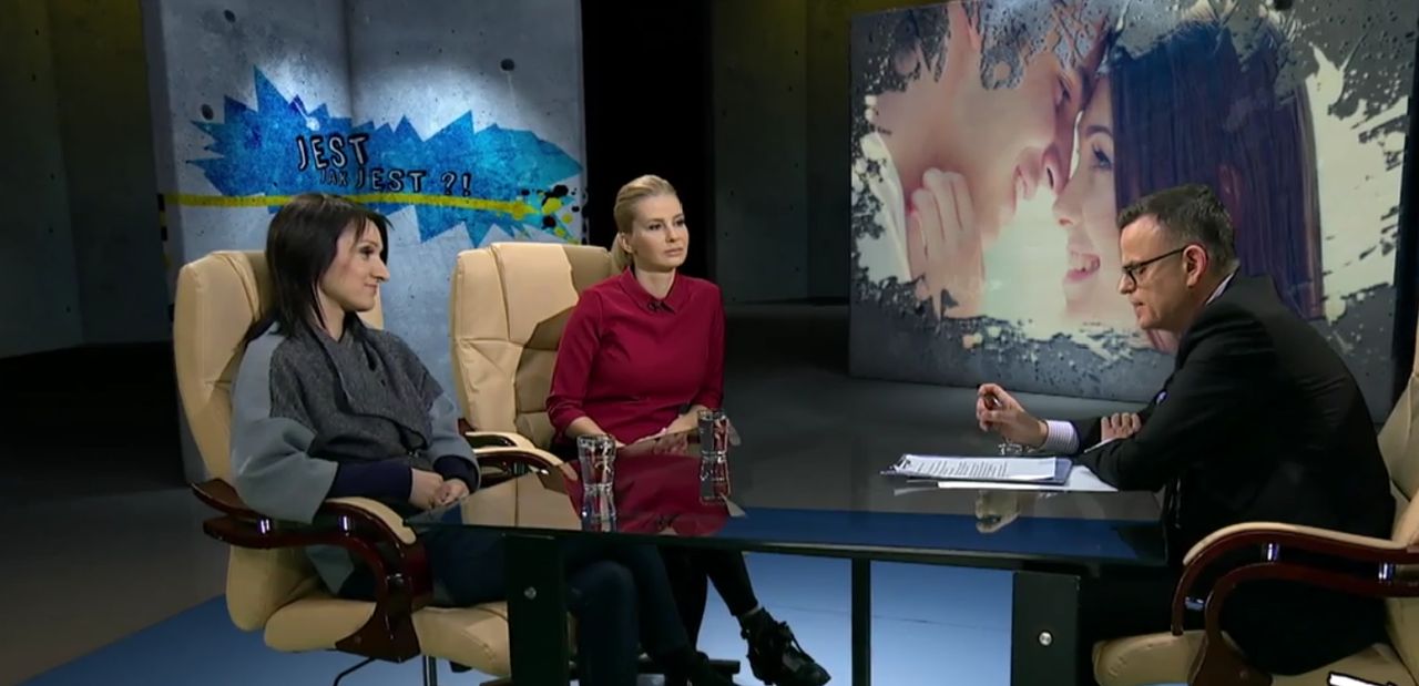 Debiut Edyty Pazury w publicystycznym programie. Rozmowa nie o polityce, a o miłości
