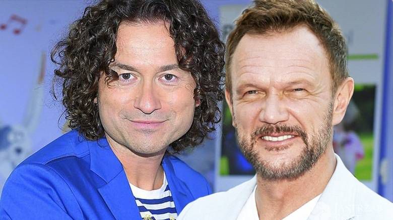 Piotr Rubik i Cezary Pazura