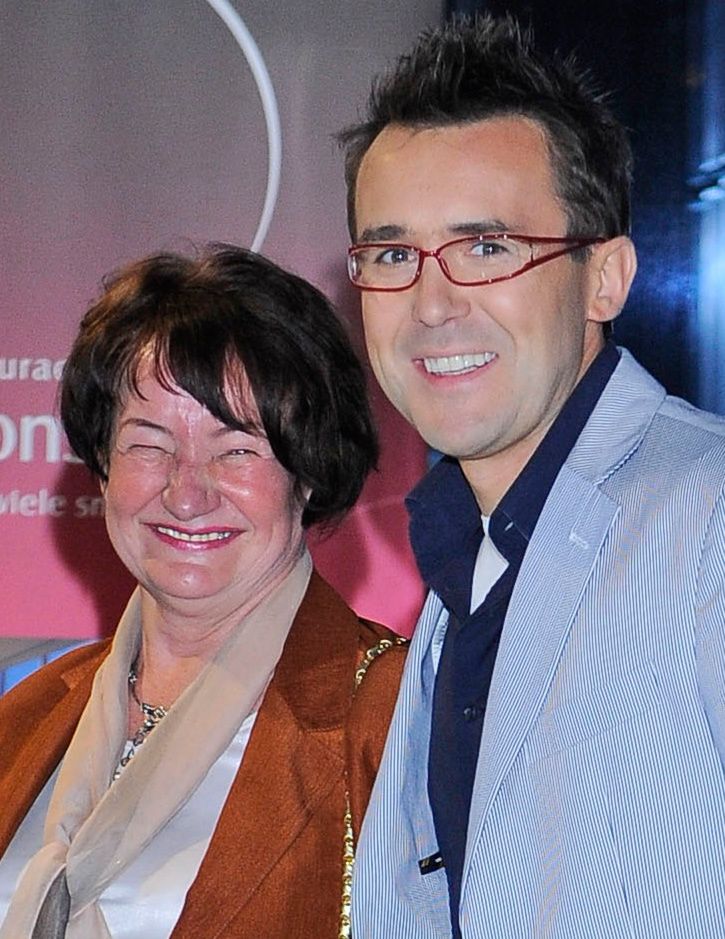 Maciej Kurzajewski z mamą Teresą Kurzajewską (fot. KAPIF)